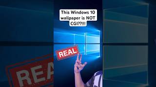 This Windows 10 Wallpaper is NOT CGI [upl. by Nnaer]