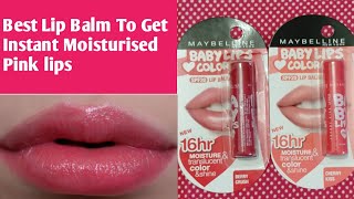 Maybelline Baby Lips Lip Balm Review Best Affordable Tinted Lip Balm [upl. by Addis]