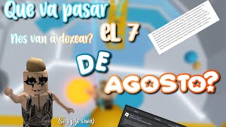 Que Va A Pasar El 7 De Agosto En Roblox [upl. by Yenffit]