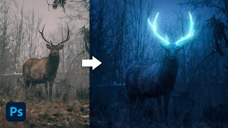 How To Create a Glowing Effect in Adobe Photoshop [upl. by Notserc]