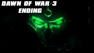 Dawn of War 3 Ending and Necron Cutscene [upl. by Sabina]