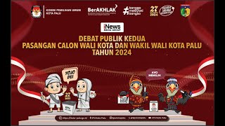 Debat Publik Kedua Pasangan Calon Wali Kota dan Wakil Wali Kota Palu Tahun 2024 [upl. by Willabella]