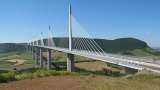 France A75 Viaduc de Millau [upl. by Cirle882]