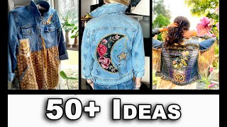 50 Jean Jacket Upcycle Ideas to Update Your Wardrobe [upl. by Nasar]