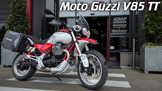 2024 Moto Guzzi V85 TT  Sound  Walkaround [upl. by Faro376]