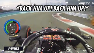 Perez being the best F1 teammate in Abu Dhabi [upl. by Teodora]