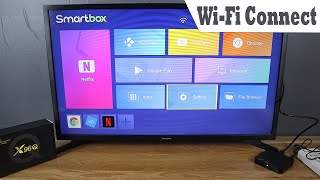 How to Connect X96Q TV Box to WiFi [upl. by Annabelle136]