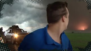 VIDEO INSIDE A TORNADO Severe Weather Vlog l Aurora NE 6172009 [upl. by Anika]