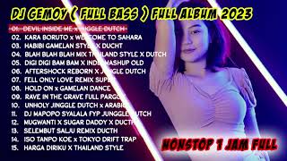 DJ JEDUG JEDUG  DJ GEMOY FULL ALBUM 2023 SUPER BASS [upl. by Elna]