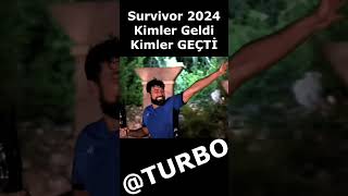 Survivor 2024 Kimler GELDÄ° kimler GEÃ‡TÄ° survivor2024 [upl. by Engapmahc769]