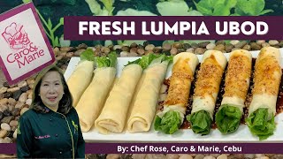 Fresh Lumpia Ubod [upl. by Scoville]