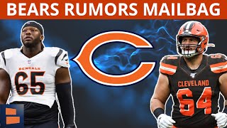 Chicago Bears Rumors Sign JC Tretter amp Larry Ogunjobi David Montgomery Contract Extension  QampA [upl. by Attolrahc969]