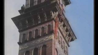 Fred Dibnah How to climb a chimney overhang at 50 [upl. by Eizzo]