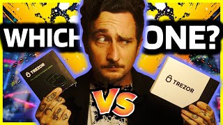 Trezor One vs Trezor Model T  Which Hardware Wallet is Right for YOU Comparison amp Review [upl. by Nosidam208]