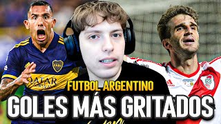 GOLES MAS GRITADOS DEL FUTBOL ARGENTINO ULTIMOS 10 AÑOS [upl. by Asiilanna291]