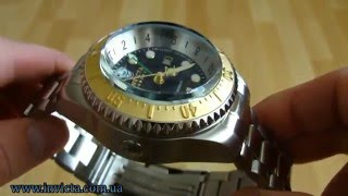 Invicta 16960 Pro Diver Hydromax Swiss Made GMT 1000m [upl. by Jamison]