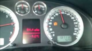 Passat W8 acceleration 0  100 kmh [upl. by Caldera]