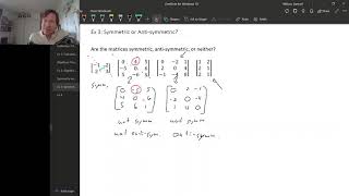 214 3  Symmetric and Antisymmetric Matrices [upl. by Etyam172]