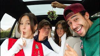 MISTLETOE PRANK ON MY SISTER amp HER CRUSH 😘 unexpected reaction [upl. by Yennej]