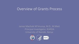 Overview of Grants Process [upl. by Getraer]