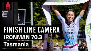 2024 IRONMAN 703 Tasmania  Finish Line [upl. by Eednac]