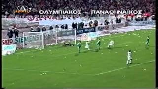 Olympiakos  Panathinaikos 22 2001 02 [upl. by Therine]