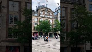 De bijenkorf Amsterdam Dam square 2024amazing travel europe [upl. by Coreen]