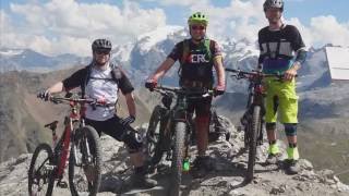 Piz Umbrail Lai da Rims MTB 3033m 27082016 Part 1 [upl. by Alicirp]