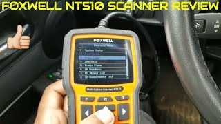 FOXWELL NT510 ALL SYSTEM SCANNER REVIEW [upl. by Allemrac]