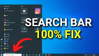 Windows 10 Search Bar Not Working  Windows 10 Keyboard Not Working In Search Bar [upl. by Attenra]