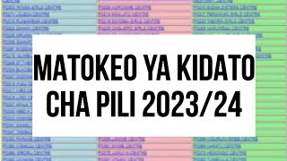 MATOKEO YA KIDATO CHA PILI 202324 • NECTA FORM TWO RESULT FTNA [upl. by Etteiram]