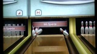 Wii Sports Bowling 299 Game UGH HQ [upl. by Urial330]