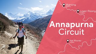 Annapurna Circuit Trek  Vlog 4K  Follow Alice [upl. by Raffo819]