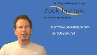 BackInstituteTestimonial NonTraumatic Spine Procedure from Radiologist [upl. by Eatnahs351]