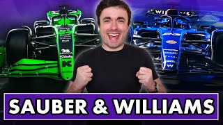 Our reaction to Sauber’s EXCITING new 2024 livery and Williams [upl. by Lenox10]