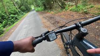 Chipped  Derestricted Haibike Hardnine 5 Hardtail  Electric Mountain Bike 31mph  Quick Test [upl. by Nocaed785]