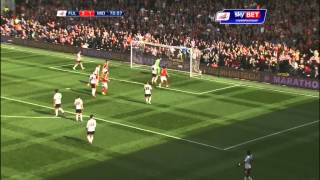 Fulham 43 Middlesbrough  Sky Bet Championship Seasn 201415 [upl. by Farmelo]