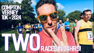 TWO races in 24hrs  Compton Verney 10k 2024 Raceday Vlog  The thrilling finale of 5 in 4 [upl. by Amarillis499]