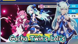 Gacha Twins Lolis Rozaliya and Liliya  Honkai Impact CN 崩坏3rd [upl. by Livvi]