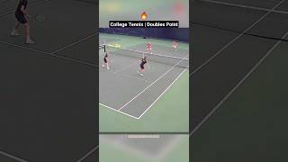 College Tennis huge doubles point won by Tyler Haddorff and Gage Gohl of Gustavus Adolphus [upl. by Deane531]