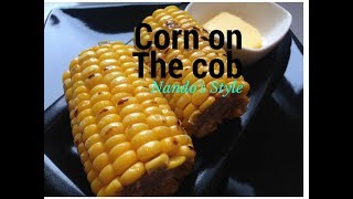 Nandos Style Corn on the cobCorn on the cobboiled and grilled corn on the cob [upl. by Bertelli35]