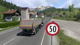 LE MONTAGNE TEDESCHE sono STUPENDE  Euro Truck Simulator 2 [upl. by Aicissej]