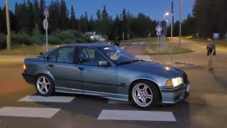 E36 M43 Turbo burnout [upl. by Akcinahs]