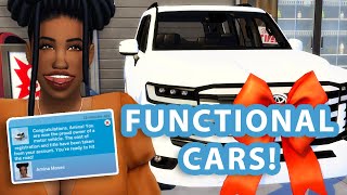 Make LorySims Cars FUNCTIONAL in The Sims 4 [upl. by Leinaj745]