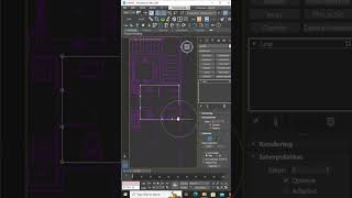 3Ds Max Tutorial Part 6 3dsMaxTutorial 3DModellingTips Learn3D WallModeling 3dvisualization [upl. by Yrag394]