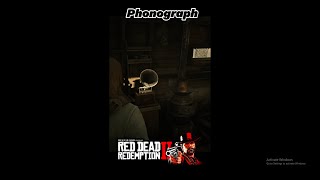 Phonograph 💽💽  Red Dead Redemption 2 rdr2 rdr2gameplay rdr2short gaming rdr2secret [upl. by Schwab180]