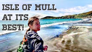 Exploring Stunning Isle of Mull and its Beaches [upl. by Lagiba]