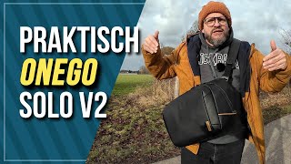 Praktische Kamera Drohnen Tasche PGYTECH OneGo Solo V2 Crossbody Bag im Praxistest Review Deutsch [upl. by Notxap380]