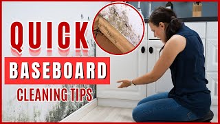 How To Clean Baseboards Without Breaking Your Back [upl. by Elamor]