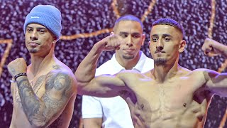 WHO WINS AnEsonGib vs Austin McBroom 2 • FULL WEIGH IN amp FACE OFF • Kingpyn Boxing [upl. by Litman]